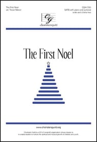 The First Noel SATB choral sheet music cover Thumbnail